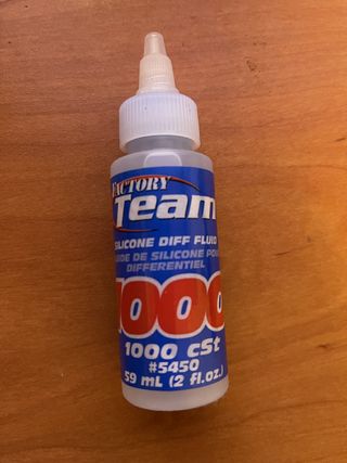 Silicona de diferencial 1000cps 59Ml. Team Associa