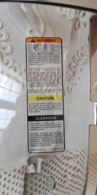 Pantalla Parabrisas Moto Indian Original USA