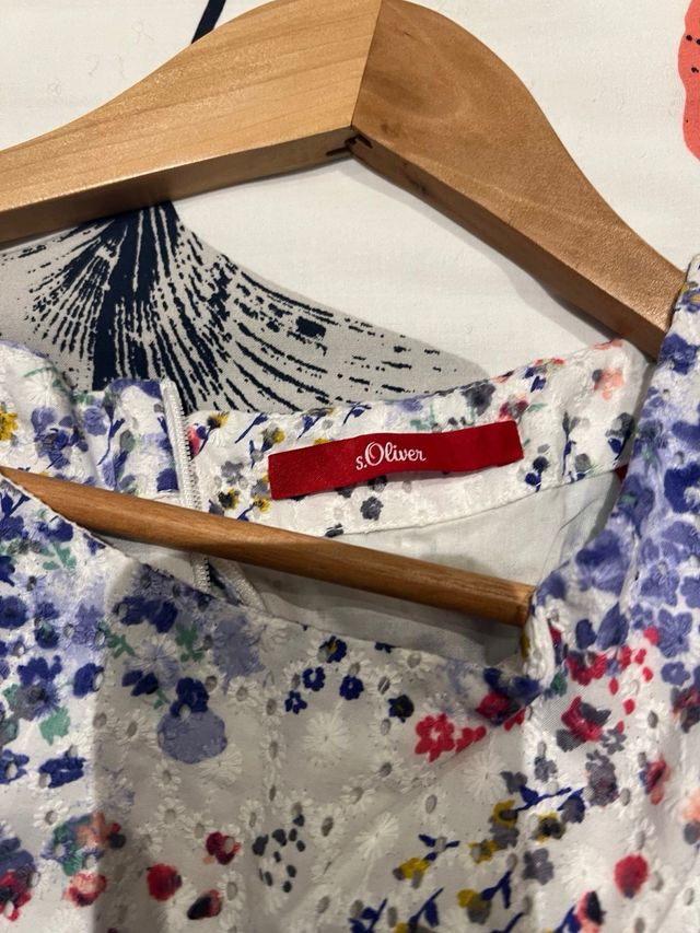 Vestido estampado floral