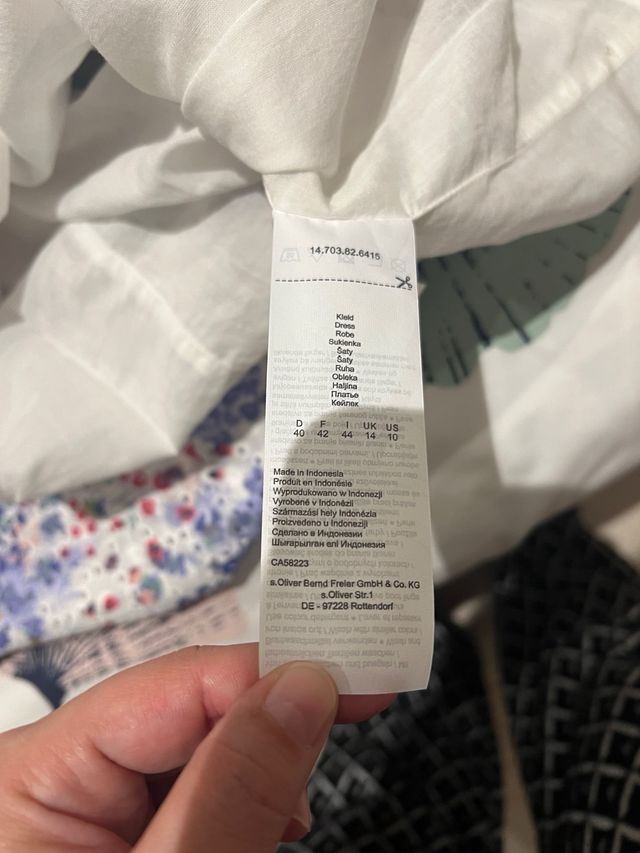 Vestido estampado floral