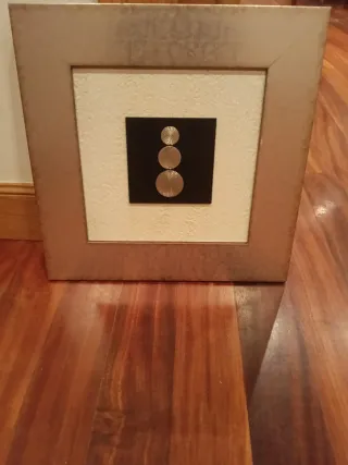 Lote de 11 cuadros abstractos