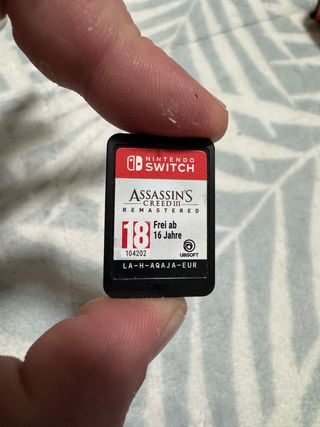 Assassin's Creed III Remastered Nintendo Switch