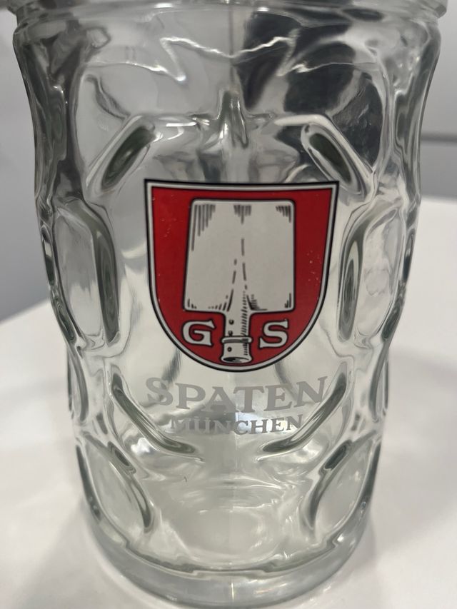 Jarra Cerveza Spaten München Vidrio