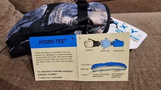 Guantes Roxy Talla M azul/rosa