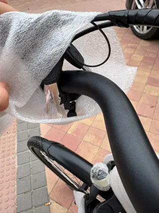 Bicicleta Eléctrica Negra