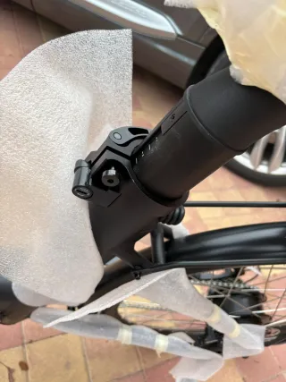 Bicicleta Eléctrica Negra