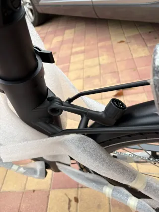 Bicicleta Eléctrica Negra