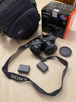 Sony a6400 + objetivo kit 16-50mm