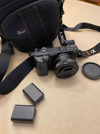 Sony a6400 + objetivo kit 16-50mm