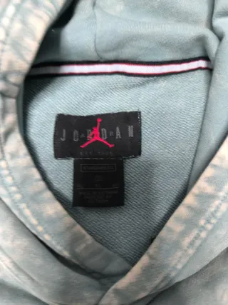 NIKE AIR JORDAN FLIGHT GRAPHIC FLEECE HOODIE GHOST