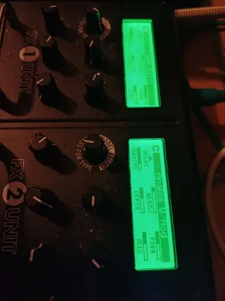 Pedalera Line 6 M13 Stompbox Modeler