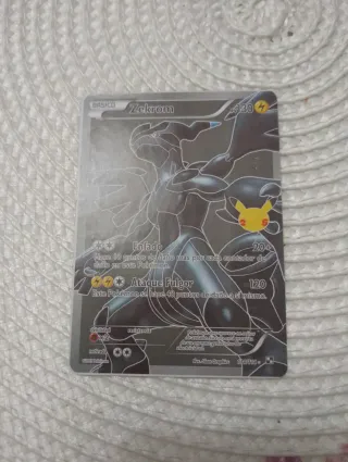 Carta Pokémon Zekrom 25 Aniversario