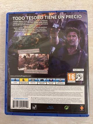Uncharted 4 PS4