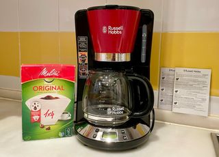 Cafetera de goteo Russell Hobbs Roja