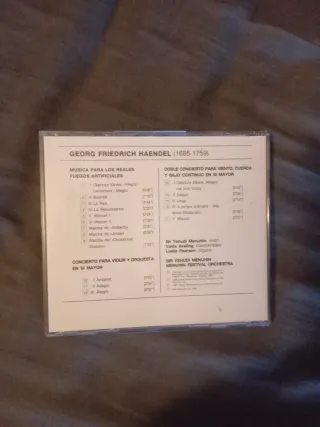 Haendel: Conciertos para violín y orquesta