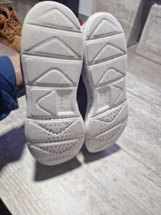 Zapatillas Geox azules y grises