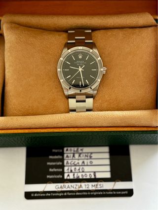 Rolex Air King Negro