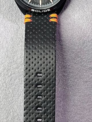 Reloj Mondia Bolide Cronógrafo Negro Naranja