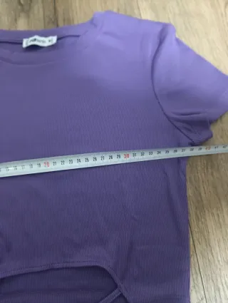 Conjunto 2 Camisetas Cortas Morado y Amarillo