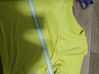 Conjunto 2 Camisetas Cortas Morado y Amarillo