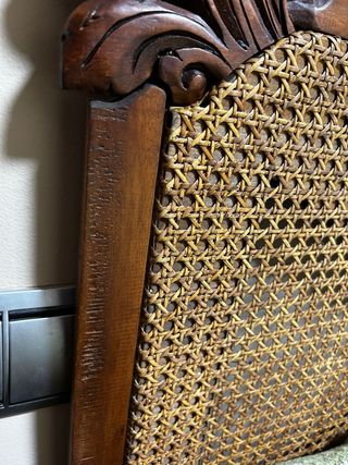 Cabezal Teka Artesano Talla Balinesa