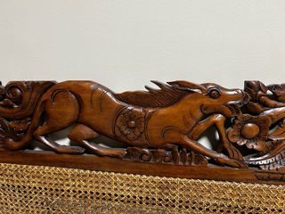 Cabezal Teka Artesano Talla Balinesa