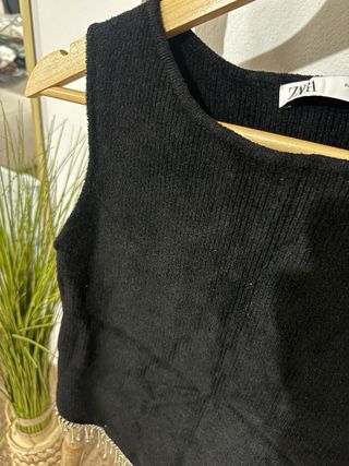 Top fiesta pedrería Zara