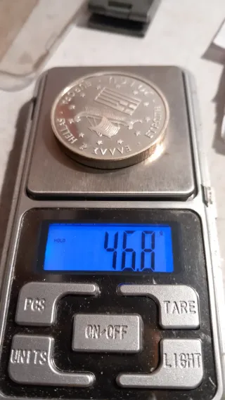 Moneda Griega 20 ECU 1994 Plata .925