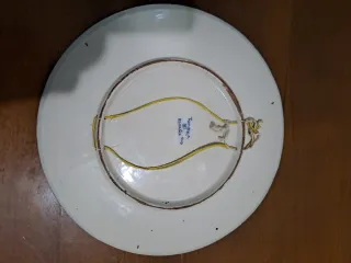 Plato Cerámica Talavera Ruiz de Luna