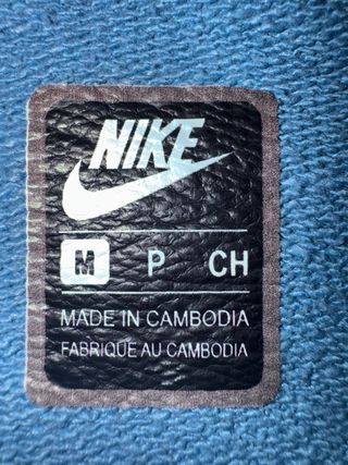 Felpa zip Nike blu