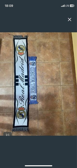 Bufandas Real Madrid