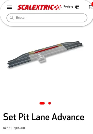 Scalextric Advance Pit Line