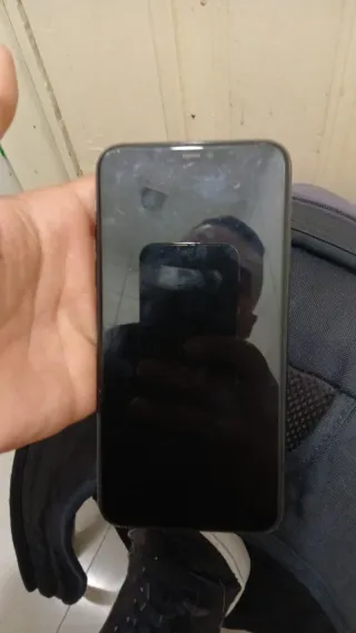 iPhone 11 Pro Max Verde/Gris Espacial