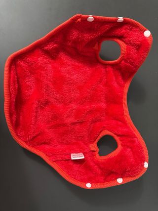 Abrigo acolchado para perro.