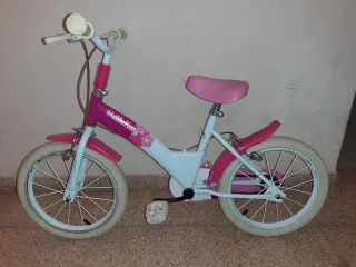 Bicicleta Infantil Hello Kitty Rosa