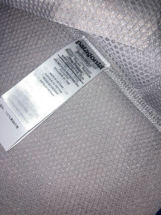 Giacca Patagonia Pile Bianco Blu