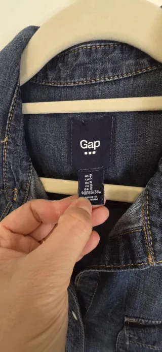 Camisa vaquera Gap azul