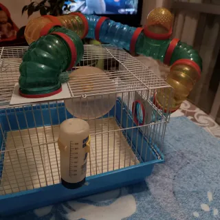 Jaula Janster con toboganes