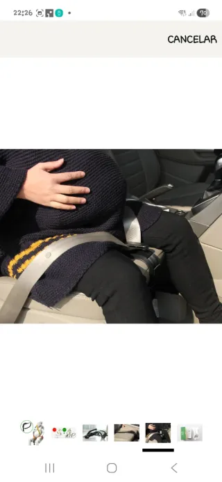 Ajustador cinturón seguridad coche