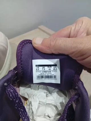 Zapatillas Altra Beige y Morado talla 42