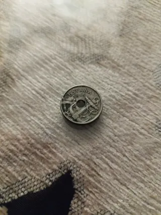 Moneda 50 céntimos 1949