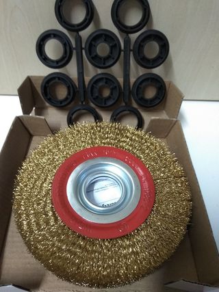 Cepillo Metálico Circular Esmeriladora 150mm
