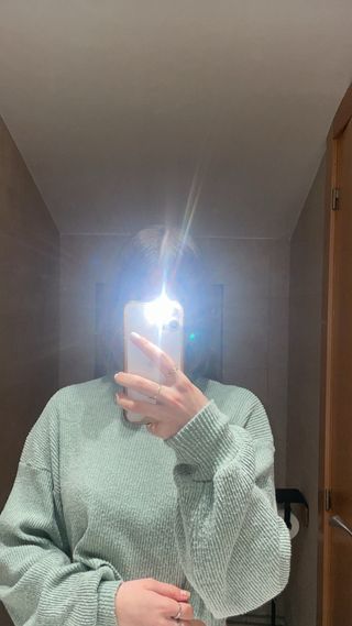 Jersey verde corto talla única