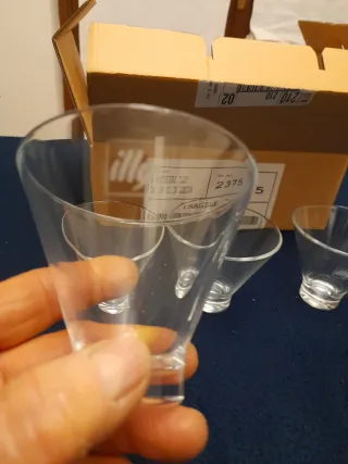 Bicchieri Illy 100 cc - Set 6 pezzi