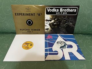 Lotto stock dischi vinile musica techno hardstyle