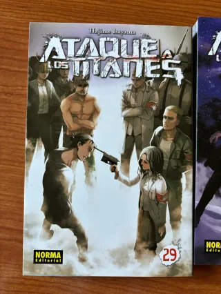 Pack manga Ataque a los titanes Shingeki no Kyojin