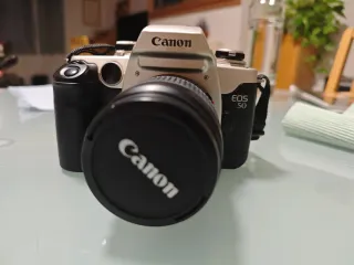 Kit antigua camara Canon EOS50, Objetivos Canon EF