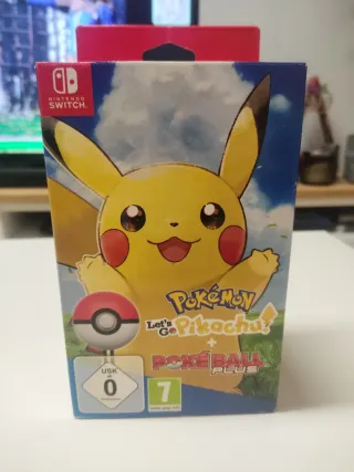 Nintendo Switch Pokémon Let's Go Pikachu + Pokebal