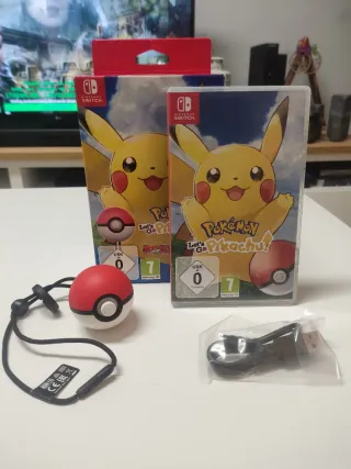 Nintendo Switch Pokémon Let's Go Pikachu + Pokebal