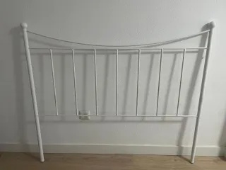 Cabecero forja 135 cm blanco